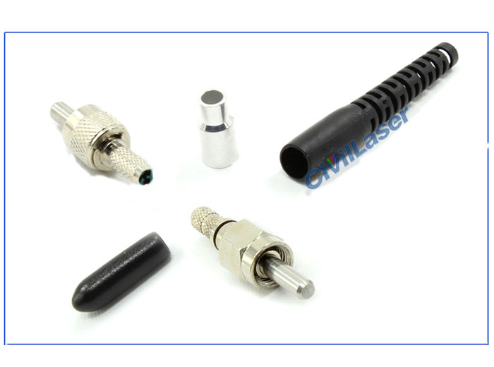 SMA Multimode Metal Fiber Optic Connector